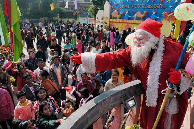 Celebrating Christmas in India